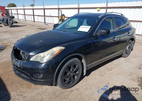 2010 Infiniti Ex35 Journey z USA, uszkodzony, nr VIN JN1AJ0HP3AM701826